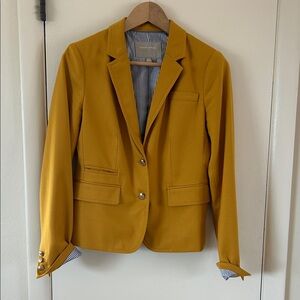 Banana Republic Mustard Blazer
